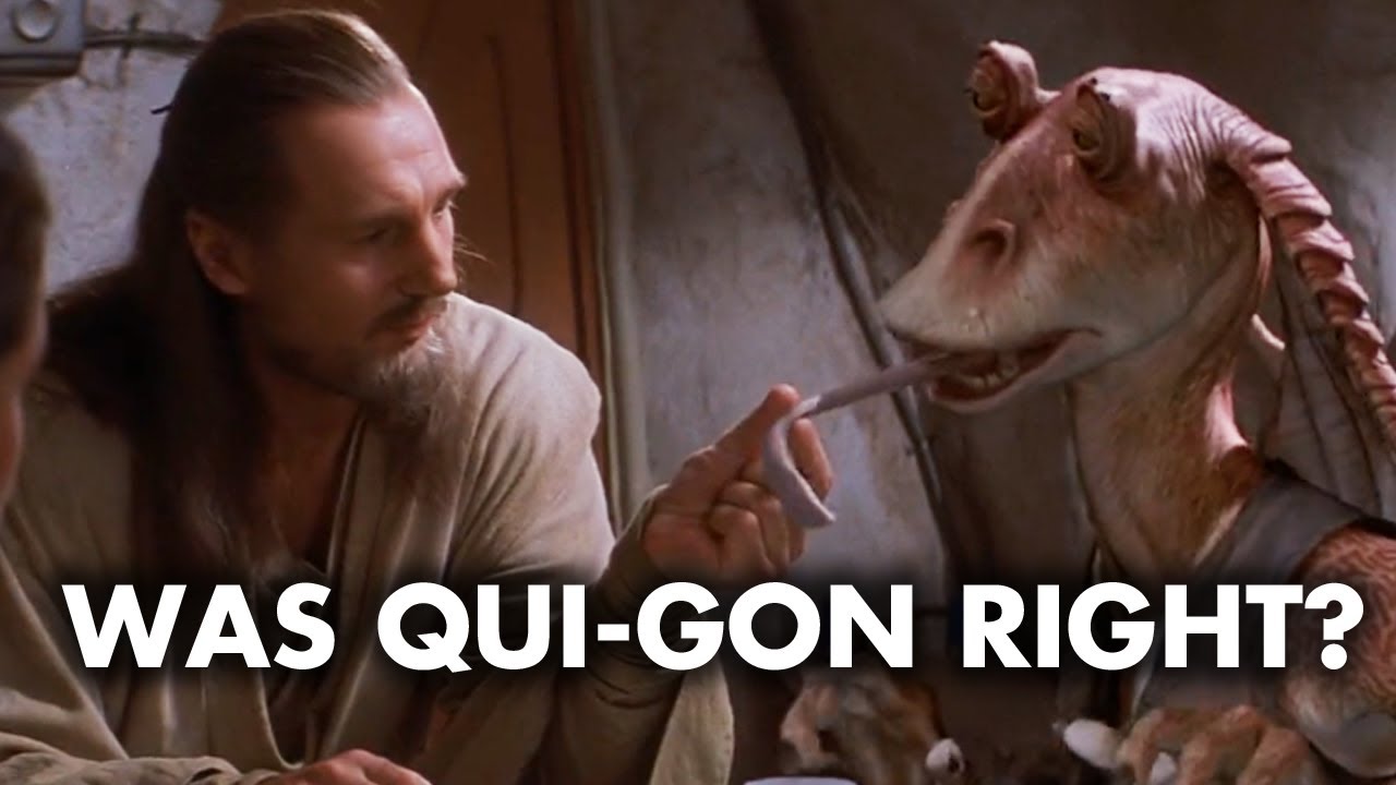 Is Jar Jar Binks' life debt to Qui-Gon morally justified?