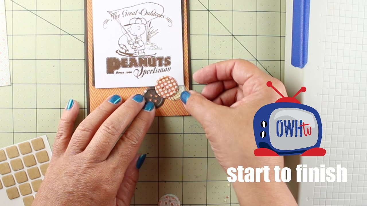 Peanuts card - for guys!