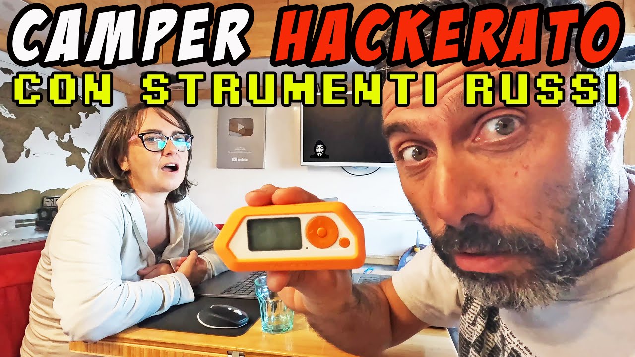 CAMPER HACKERATO - Usiamo lo STRUMENTO degli H4CKER RUSS1 - Stepsover EXTRA NERD