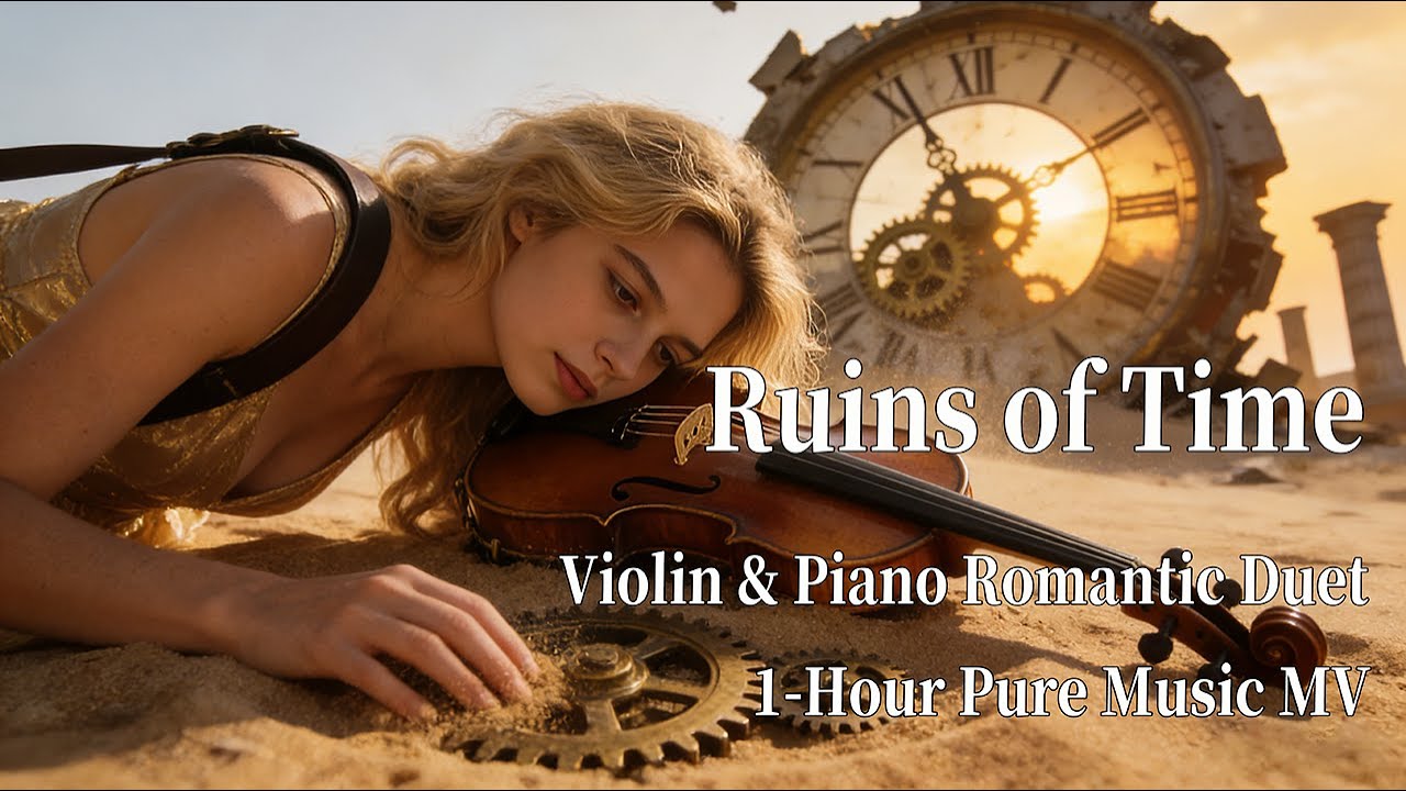 Ruins of Time · Romantic Violin & Piano Duet | 1-Hour Pure Music MV