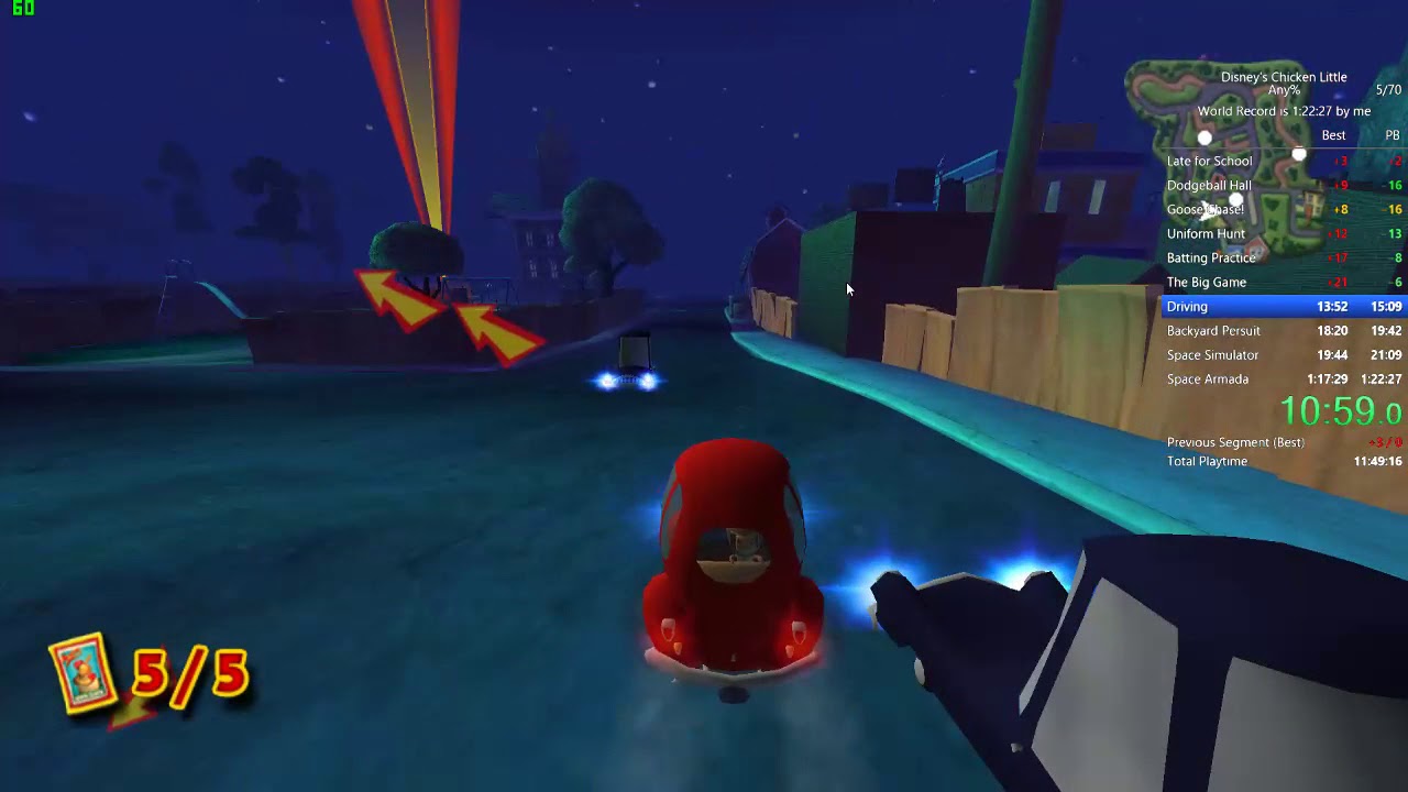 Disney's Chicken Little Спидран WR 1:19:27
