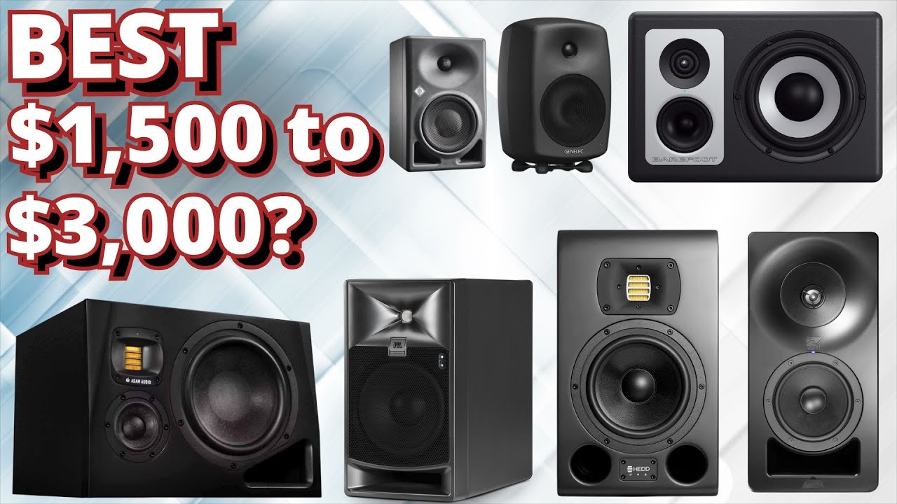 The Best Studio Monitors $1,500 - $3,000 RANKED
