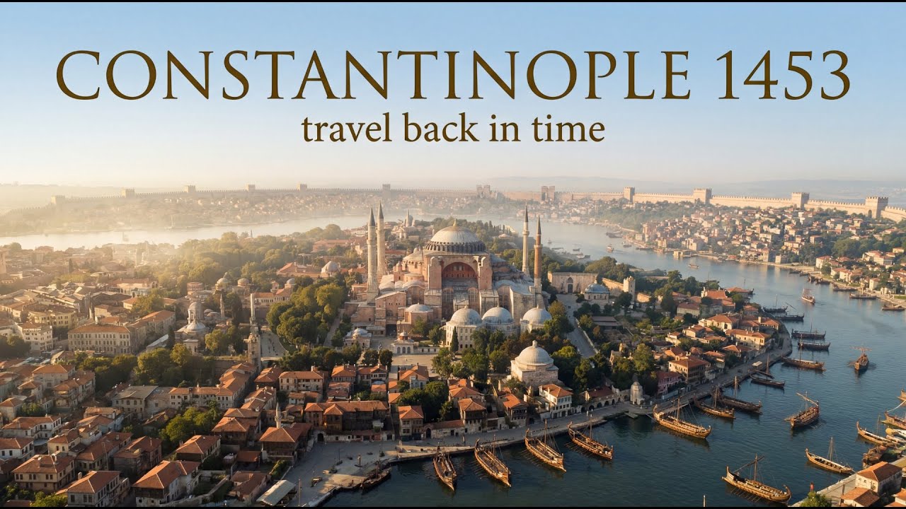 Constantinople 1453 - The Last Stand of Byzantium (AI Reconstruction)