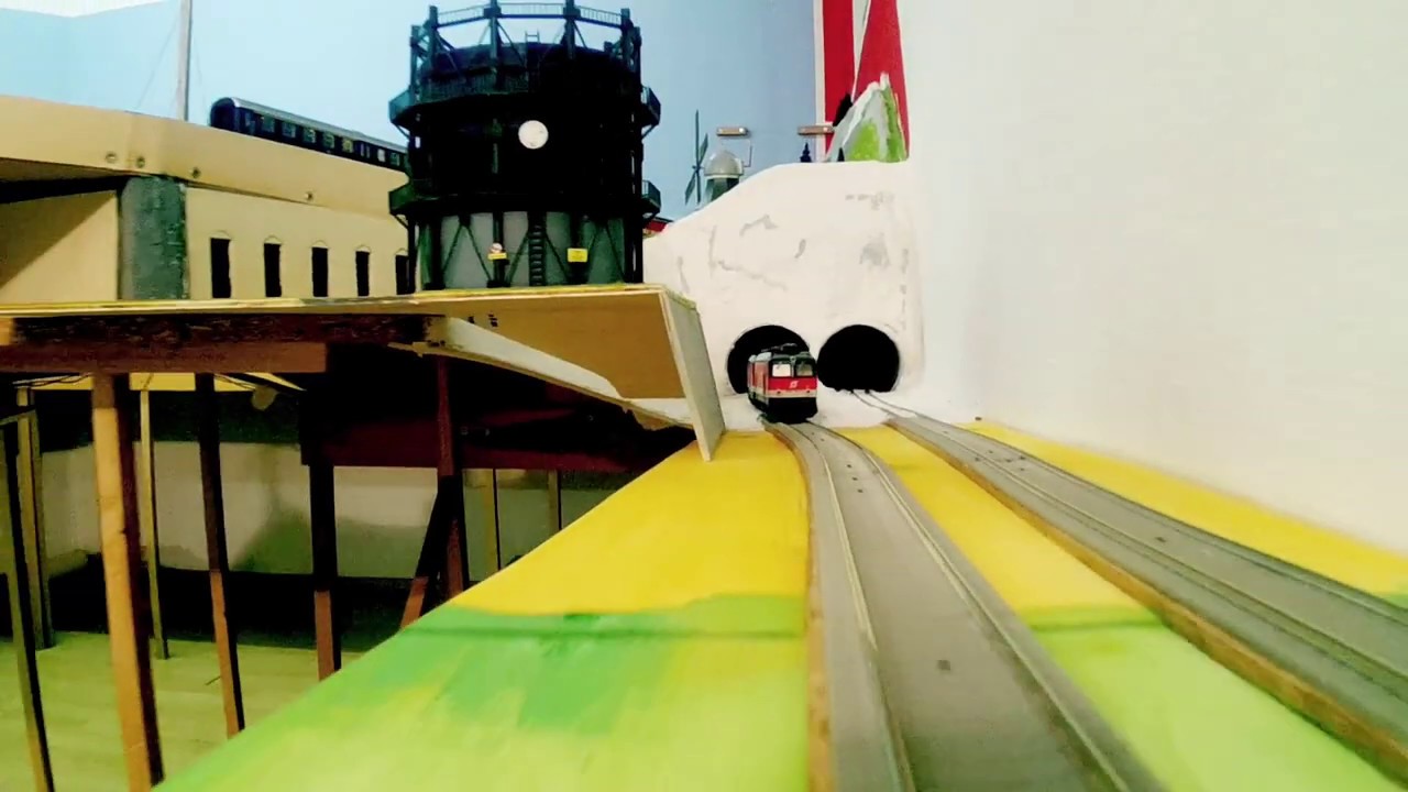 H0 &Ouml;BB Roco Doppeltraktion im Modellland Thalgau