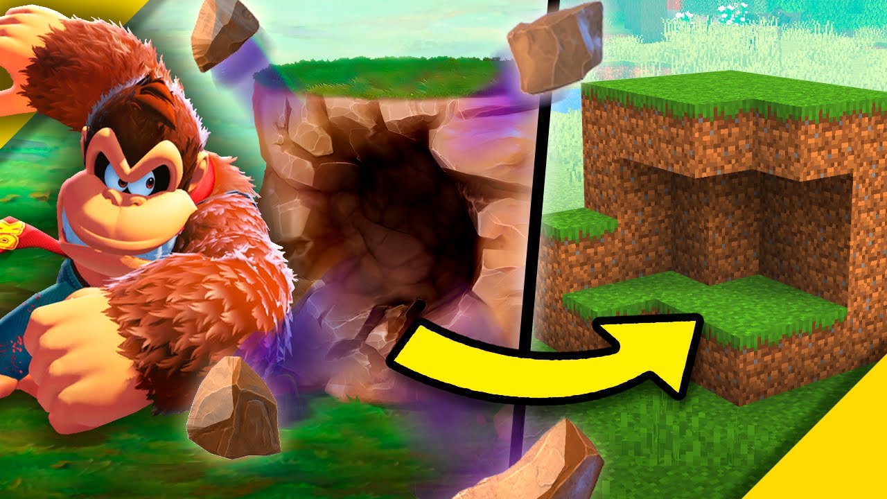 ¿Cómo funciona el terreno destructible de Donkey Kong Bananza?
