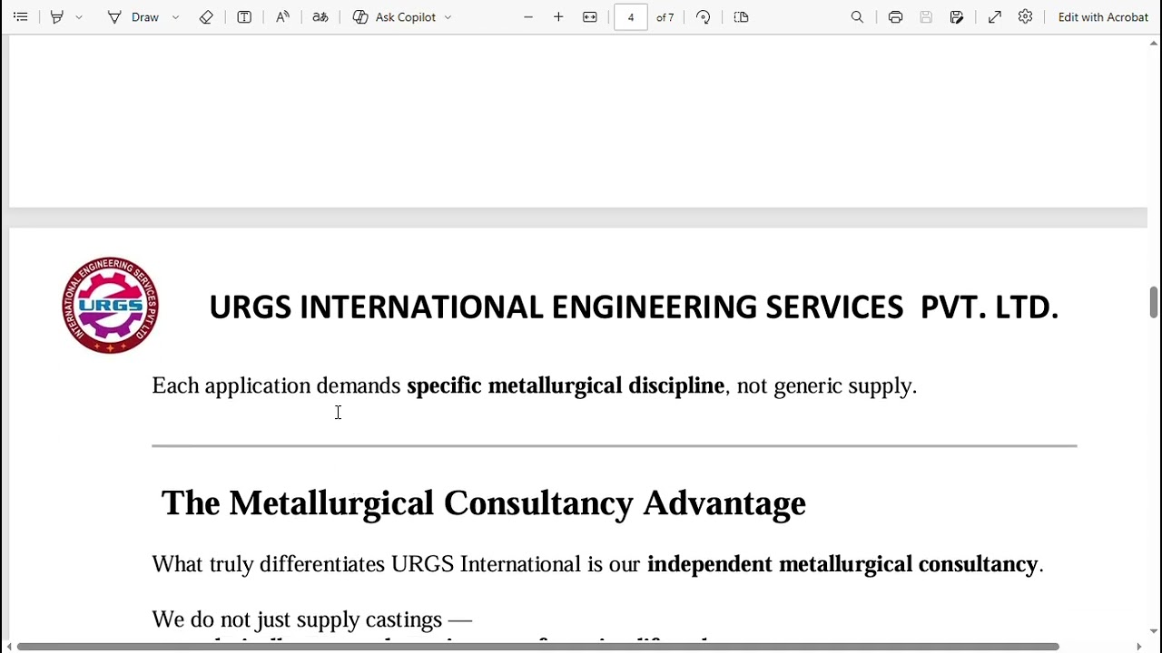 Investment Castings with Metallurgical Assurance | Approved Manufacturing | URGS International