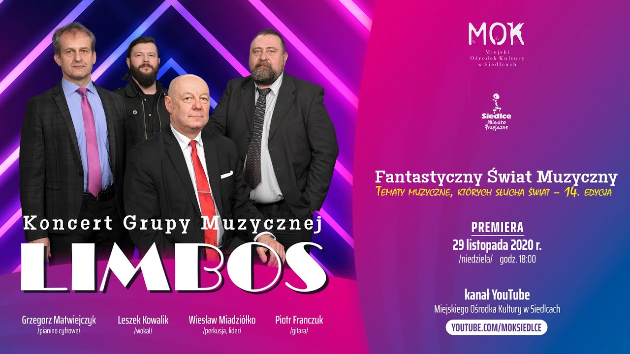 Fantastyczny Świat Muzyczny - koncert online Grupy Muzycznej Limbos