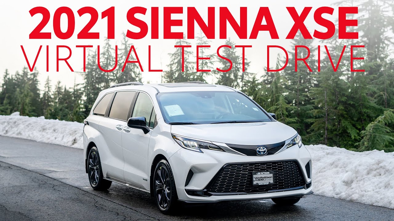 2021 Toyota Sienna XSE Walkaround and Virtual Test Drive