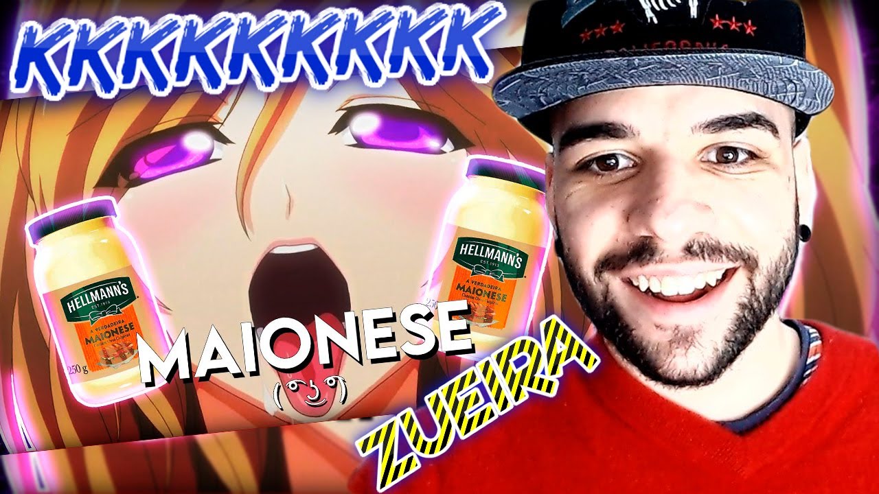 REACT - ZUEIRA ANIME - MAIONESE ( ͡&deg; ͜ʖ ͡&deg;) - AKACHI BR