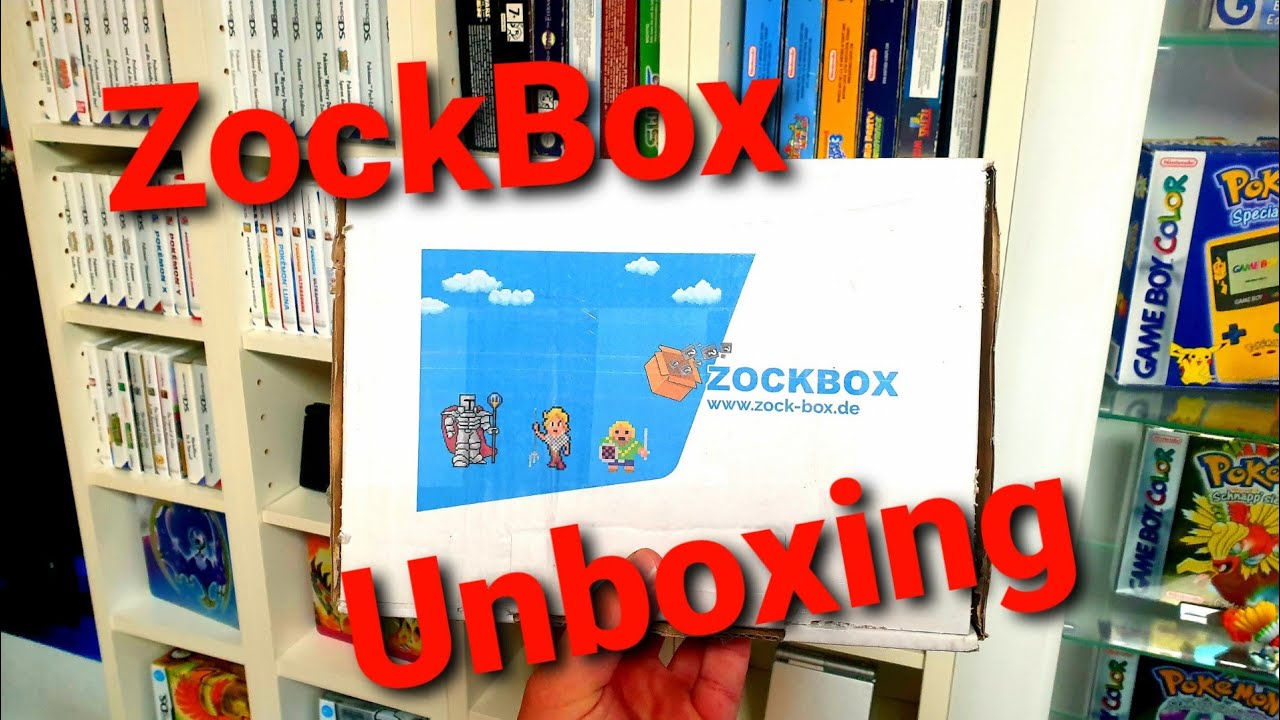 Zock Box 🎮 Unboxing die Retro Wundertüte für Zocker und Sammler 📦