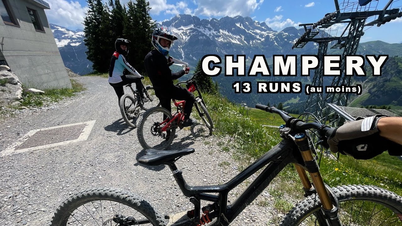 ON A TUÉ LE SPOT - 10 000 METRES DE D- A CHAMPERY