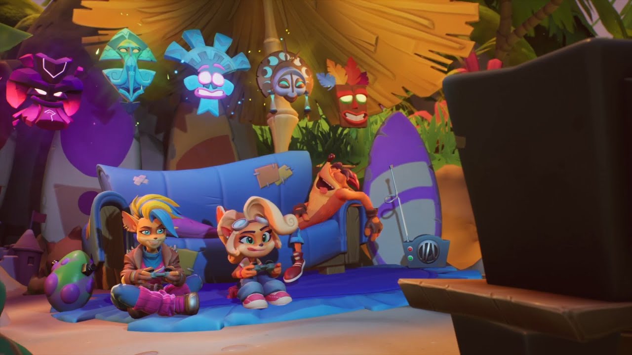 Crash Bandicoot 4 It's About Time Tout les Cinématiques FR
