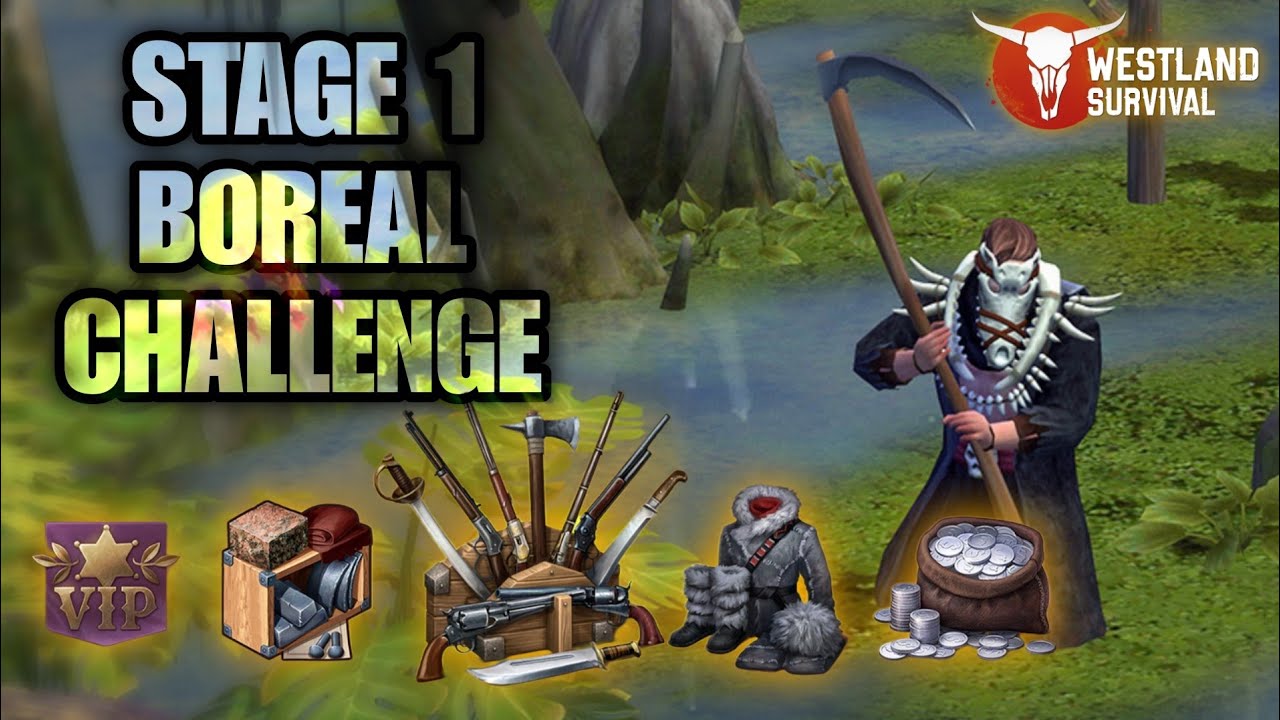 Boreal Challenge : Stage 1 Completed Westland Survival #gameplay