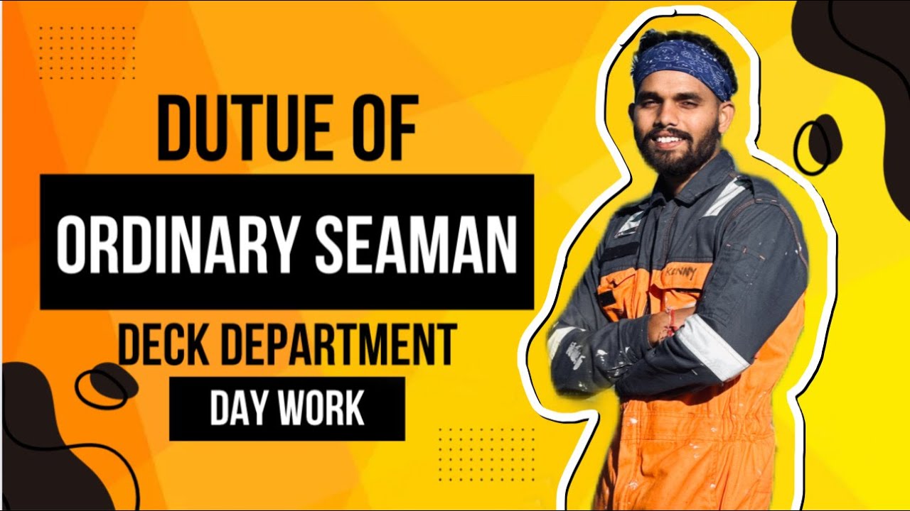 Ordinary Seaman Day Routine in Sailing 🚢🌊 l Life at Sea Ep-01