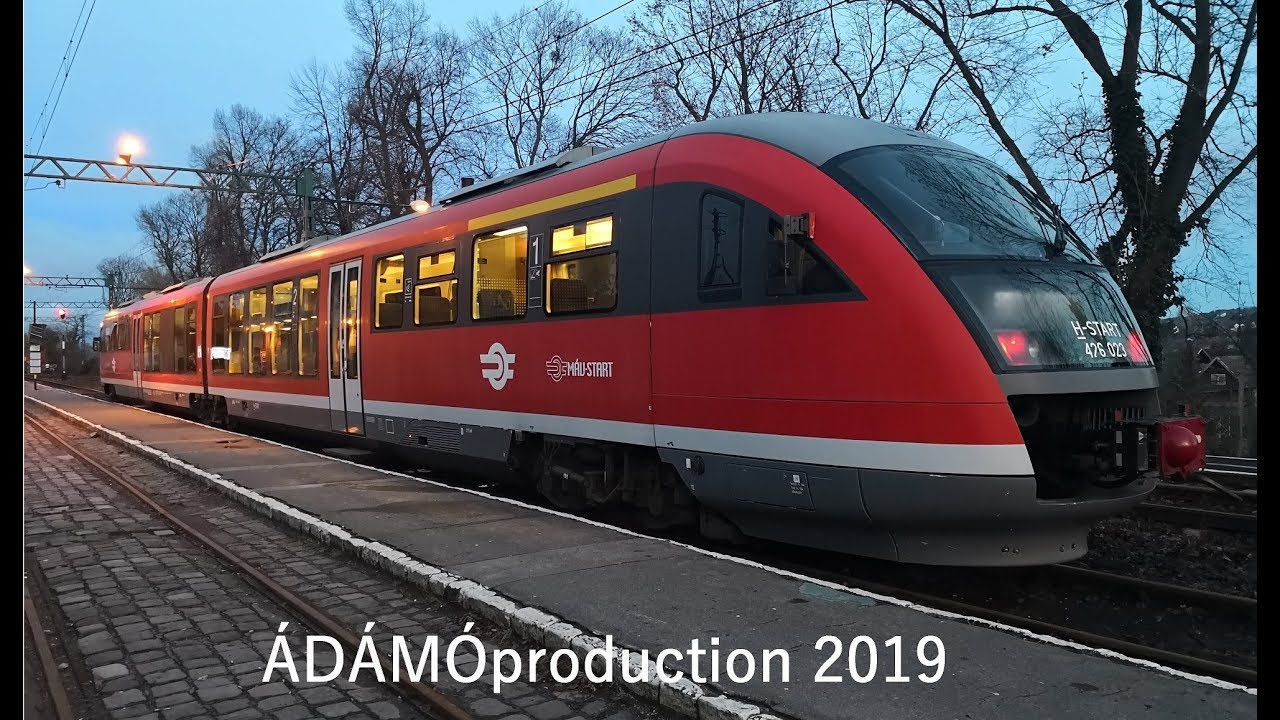 Utazás Desiro motorvonattal H9 vonalon (Az első nap) HD