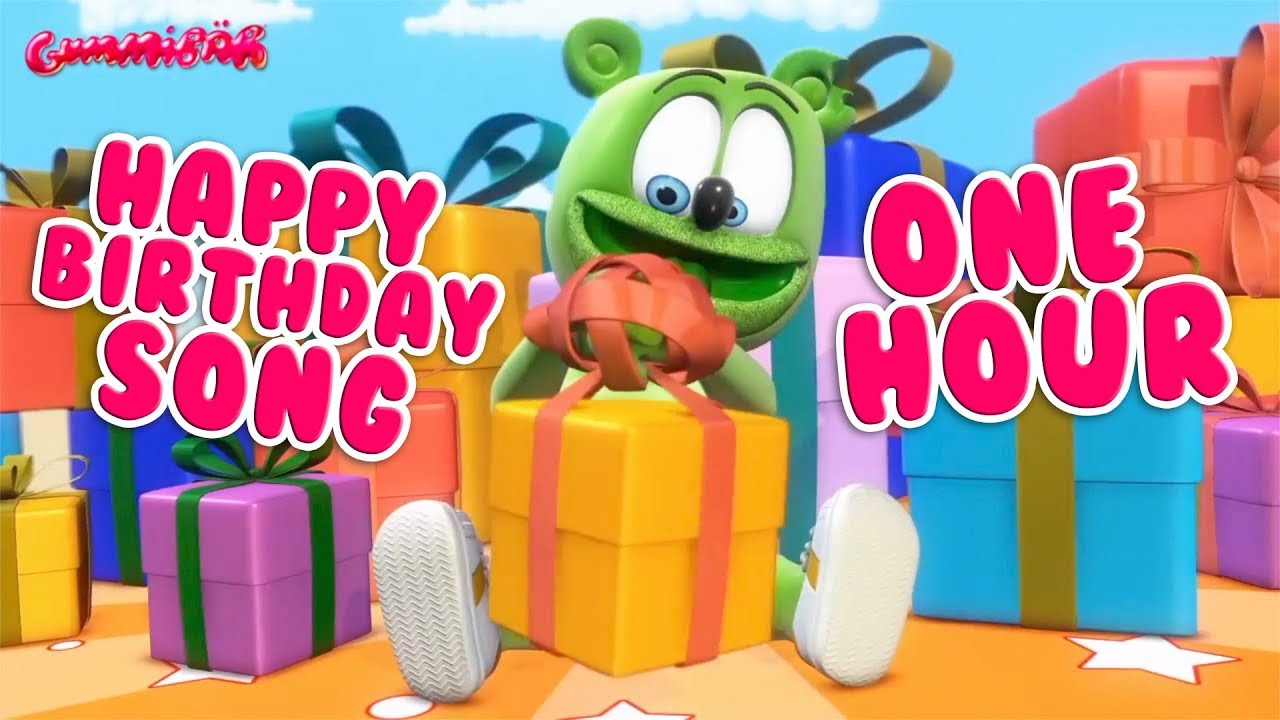 С Днем Рождения Вам ОДИН ЧАС С Днем рождения Song * Gummibär Gummy Bear Song