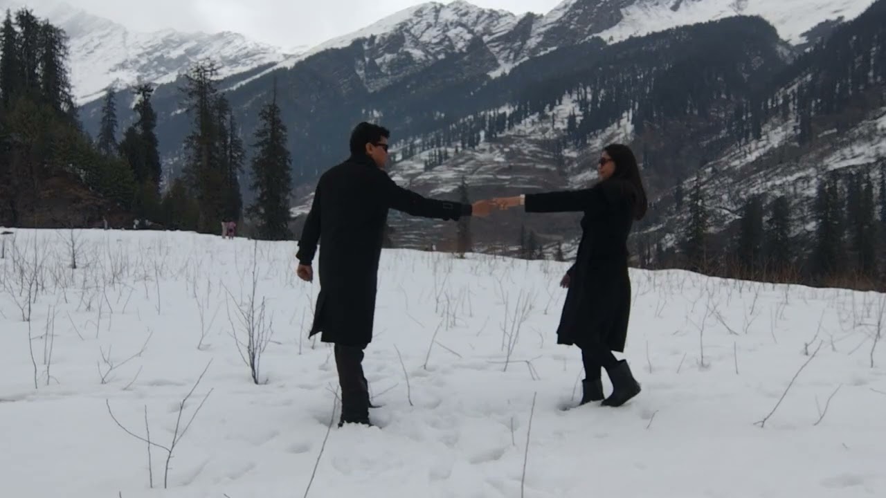 tere sang yaara ||charu vlog || manali trip || solangvelly || the charu vlog