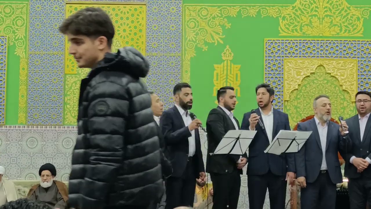 گروه تواشیح مسجد حضرت محمد ص هم زمان با فرارسیدن ماه مبارک رمضان در شهر هانوفر آلمان #qoran_karim 