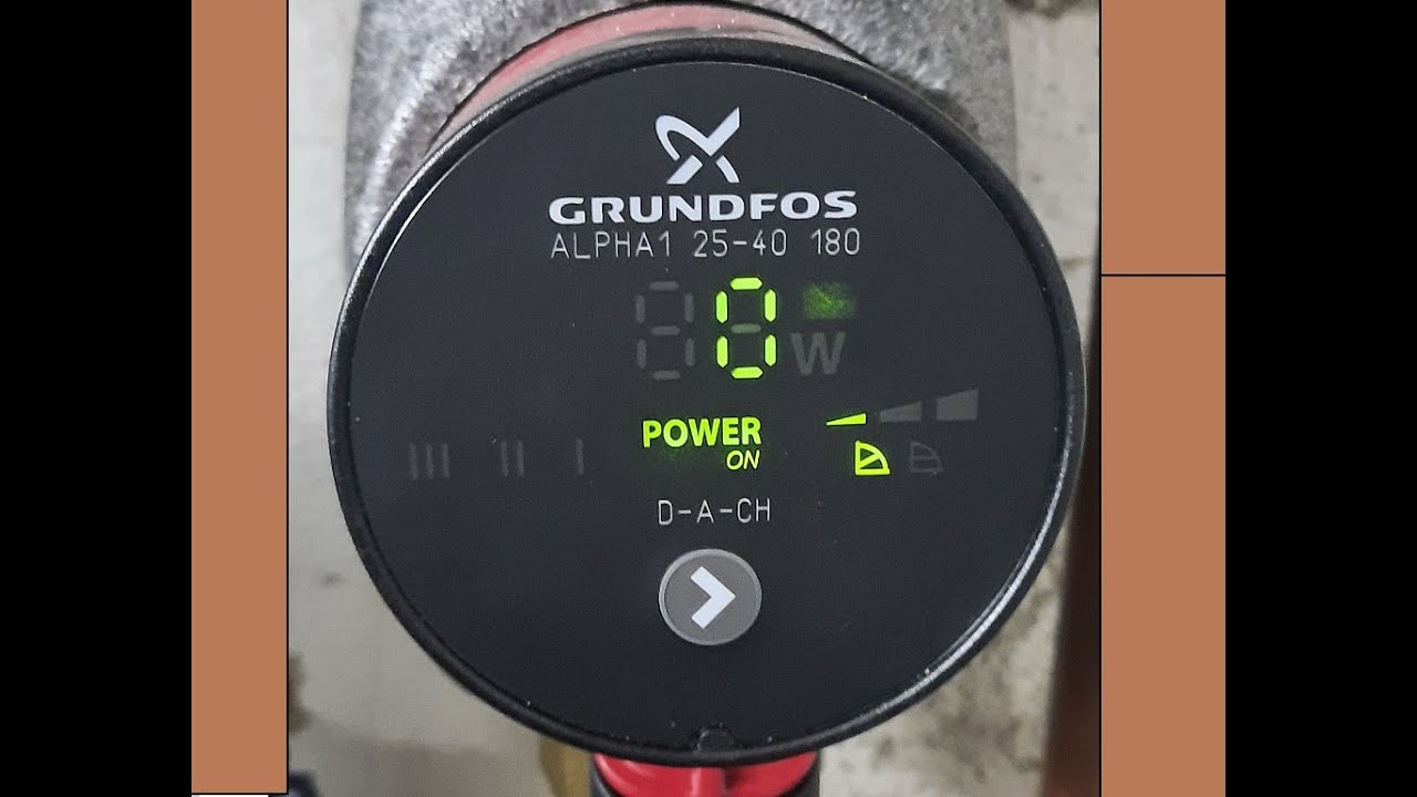 Grundfos Alpha 1 reparieren