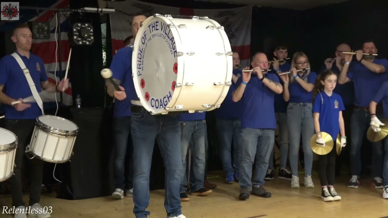 Pride Of The Village Coagh (No.4) @ Ballyclare Protestant Boys Indoor ~ 07/10/23 (4K)