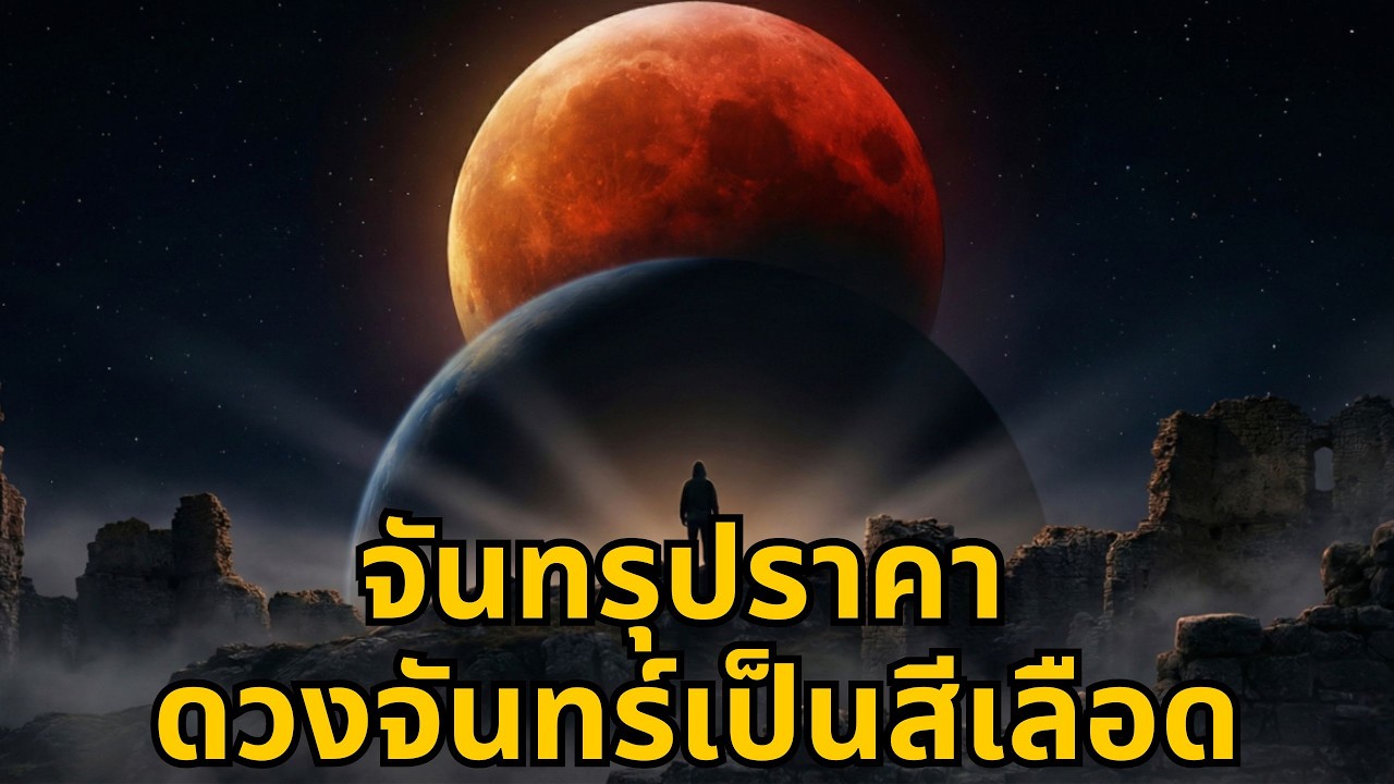 จันทรุปราคา ดวงจันทร์กลายเป็นสีเลือด | สารคดีอวกาศก่อนนอน The Universe Podcast