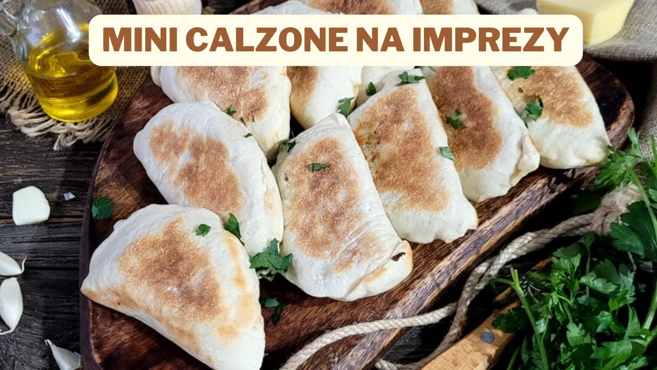 Mini calzone z patelni. Najlepsza przekąska na imprezy. Zr&oacute;b ja na Andrzejki.
