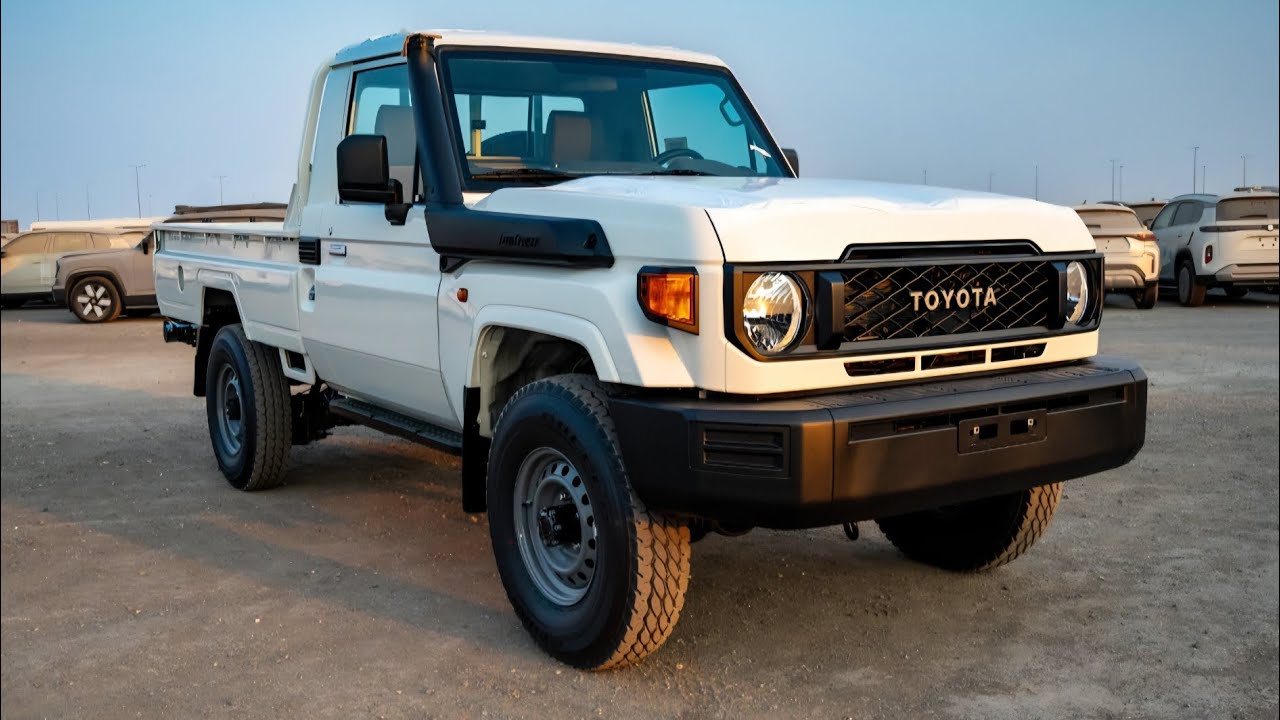 New 2025 Toyota Land Cruiser Pickup For Export Sale In Dubai