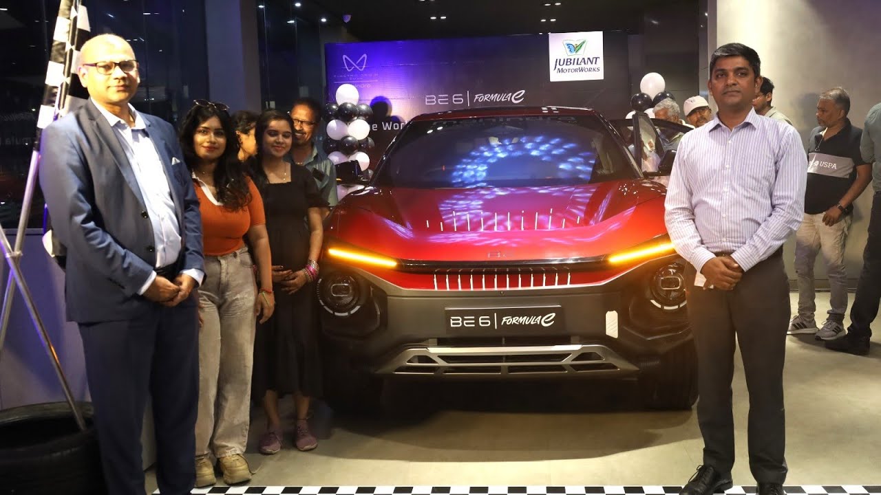 Introducing the Worlds First Formula E Themed Special Edition SUV The Mahindra BE 6 Formula E 