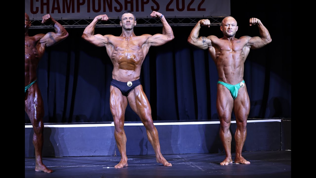 Bodybuilders over 40 class