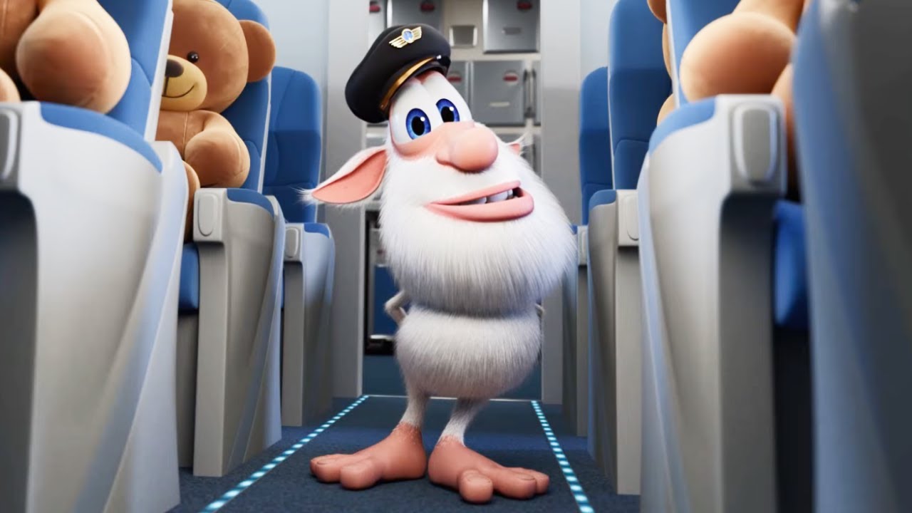 Booba ✈️ Aircraft! Booba Becomes The Captain | Toon Mania - Happy Kids