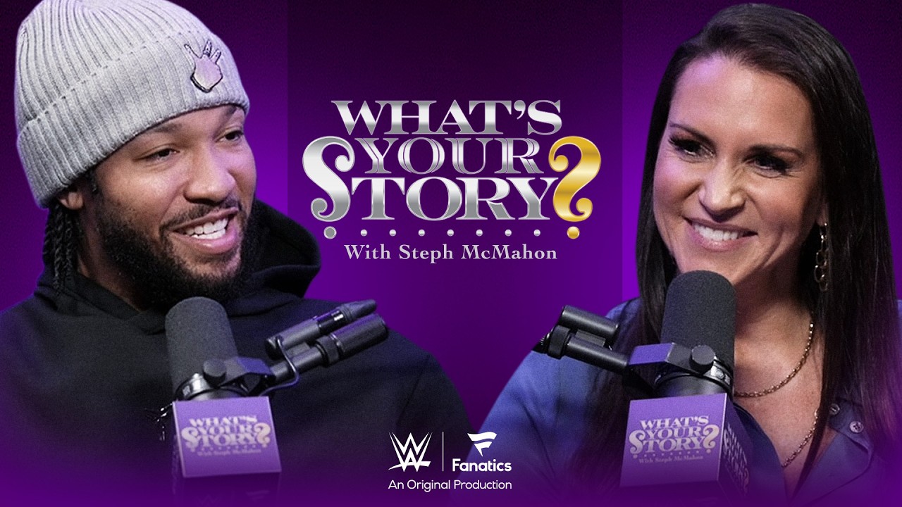 Jalen Brunson talks Rhea Ripley, entrances & NBA title chase | What's Your Story? With Steph McMahon