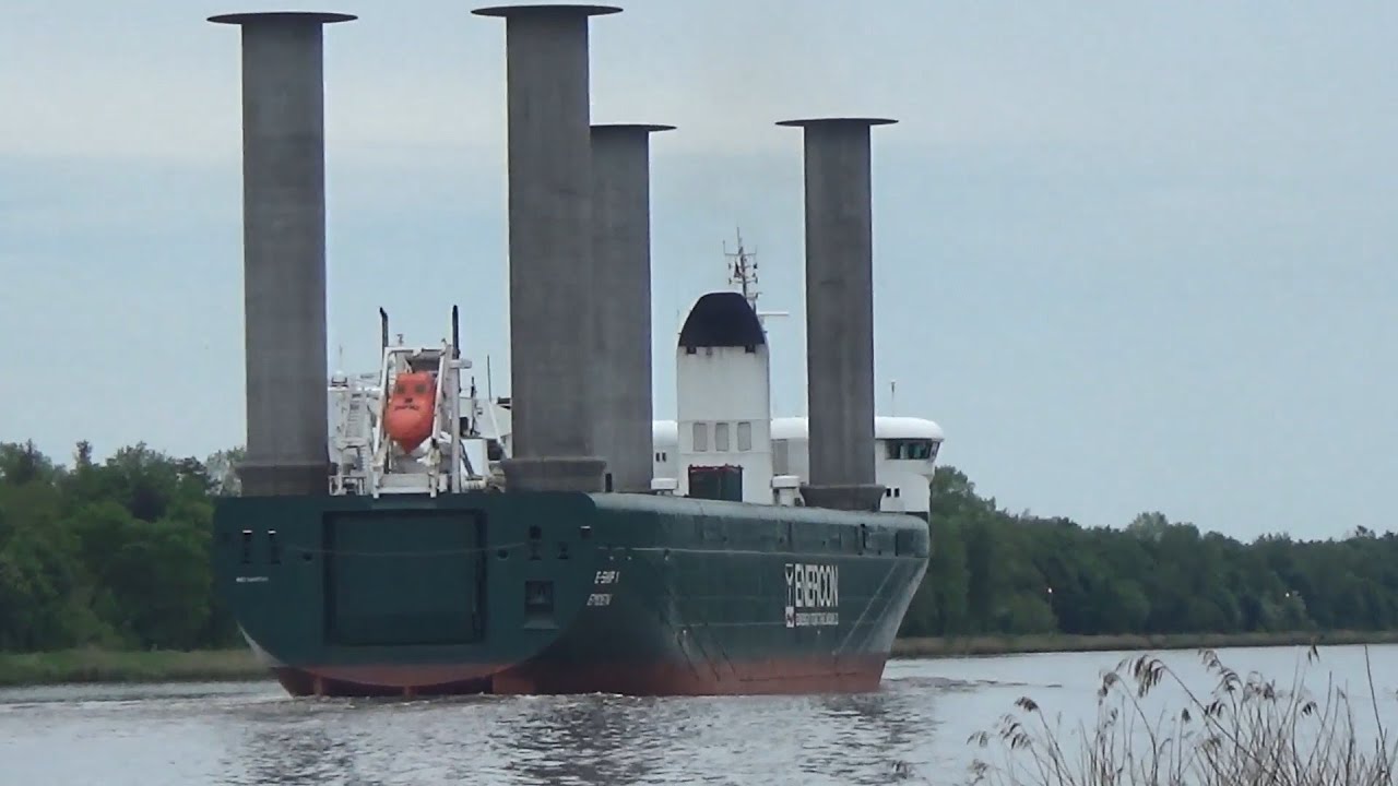 Alternative Antriebe - E-Ship1 - Rotorschiff - Flettner Rotoren