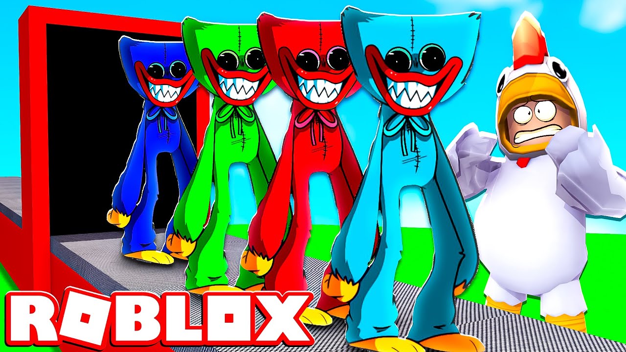 LA FABBRICA DI HUGGY WUGGY SU ROBLOX!!