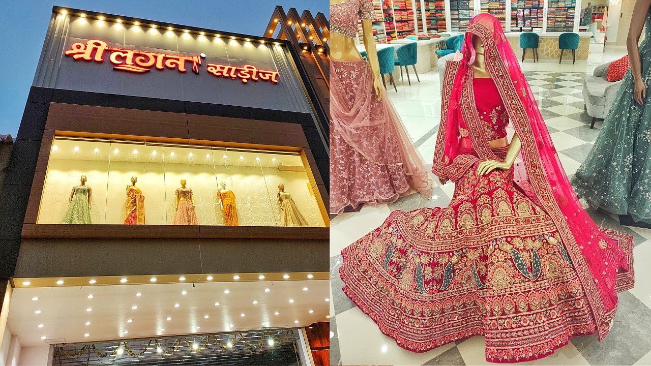 Shree Lagan Sarees , Kidwai Nagar , Kanpur - 8765990641, Sarees , Lehanga , Designer Suits