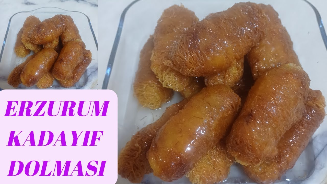 ERZURUM KADAYIF DOLMASI NASIL YAPILIR? / ÇITIR ÇITIR 💯