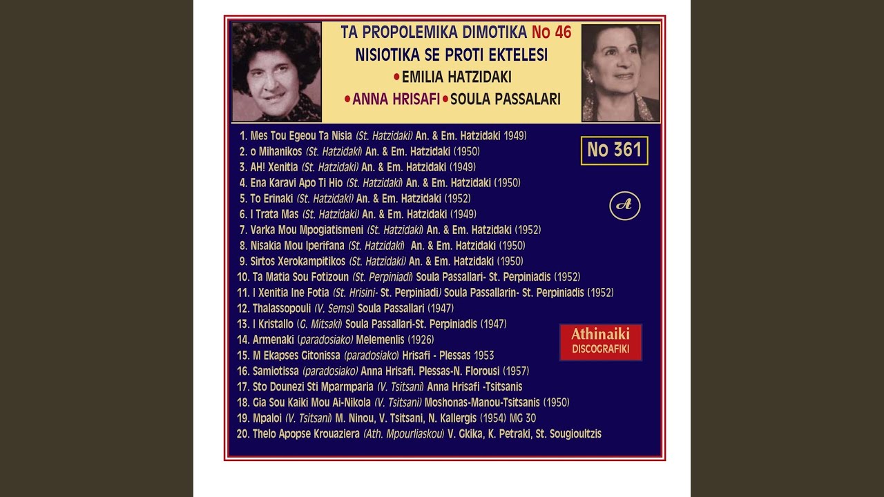 Sto Ntounezi Sti Mparmparia
