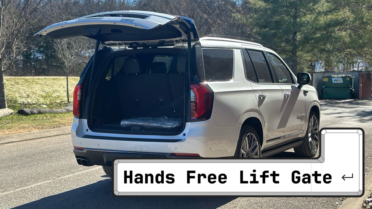 How to Use Your Hands Free LIftgate on Your GMC Yukon