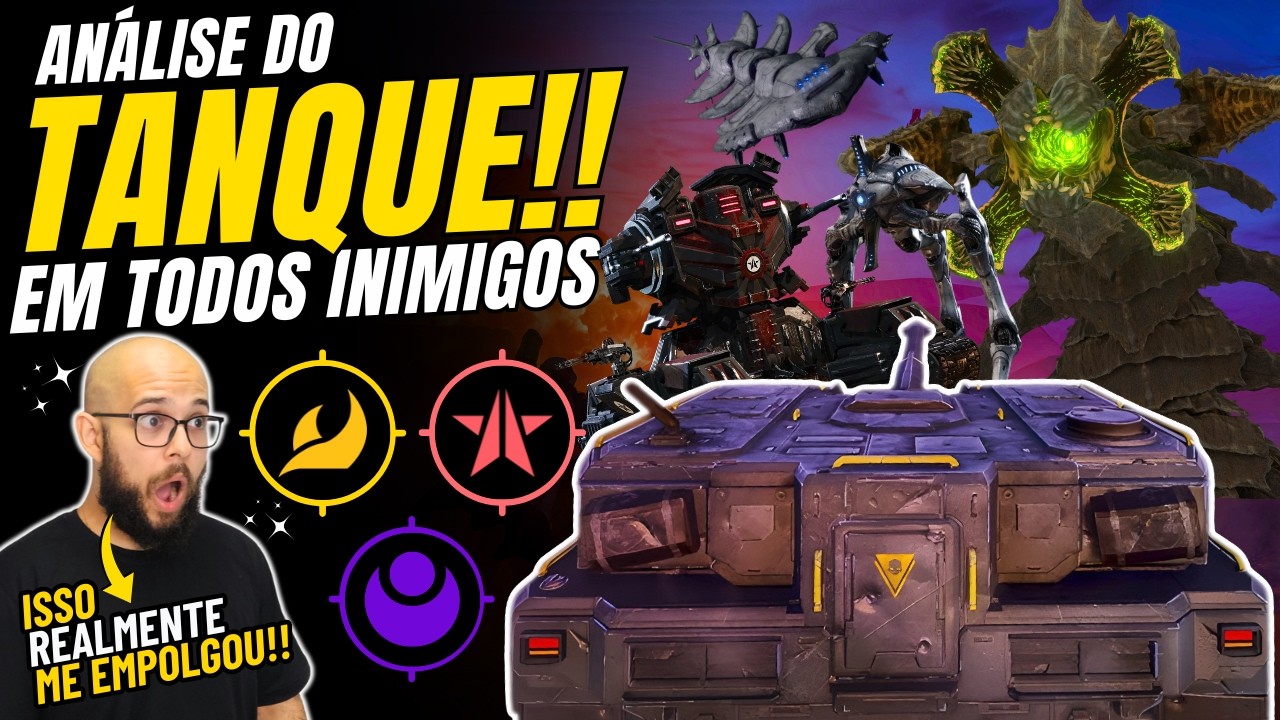 Helldivers 2 Analisando o Tanque contra TODOS inimigos!!