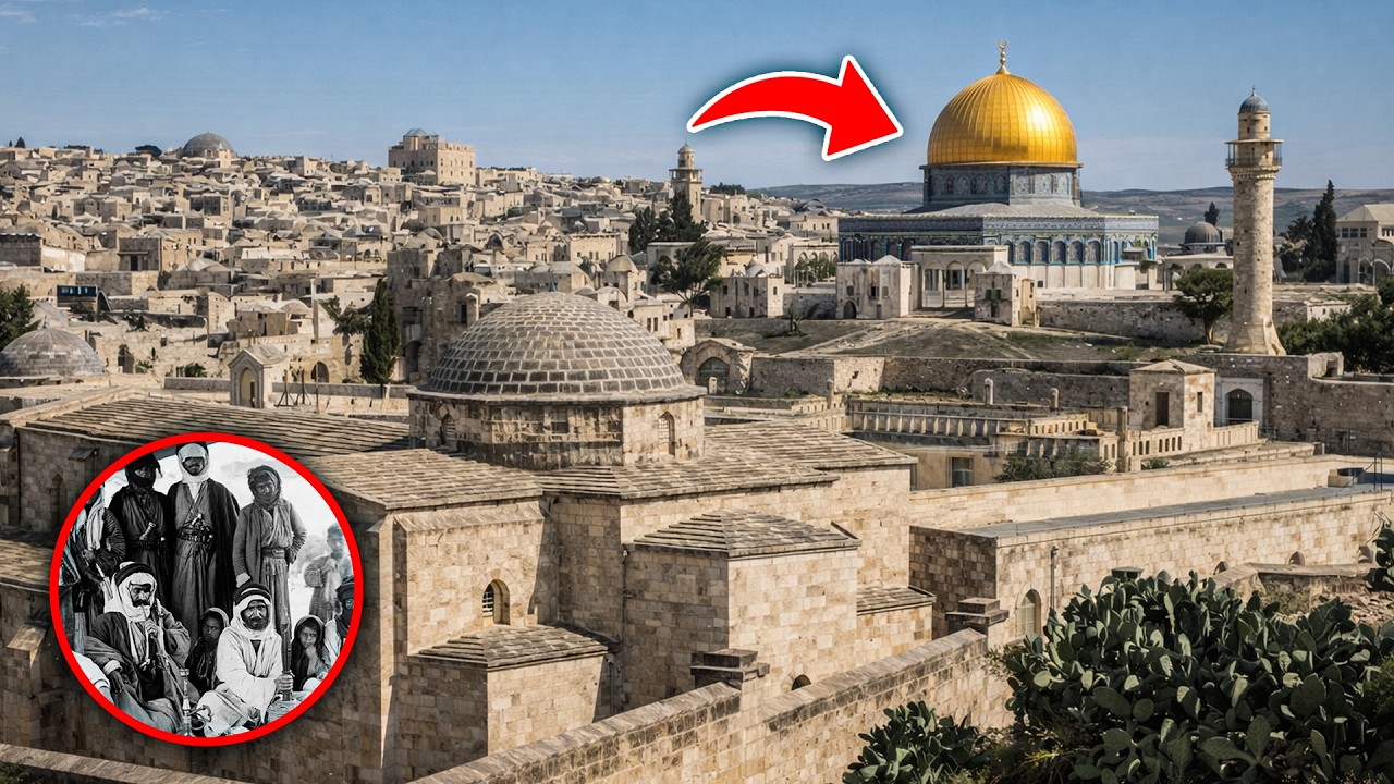 Jerusalem | 100 Rare Old Photos From 1800s to 1950s | Holy City For Three Abrahamic Religions