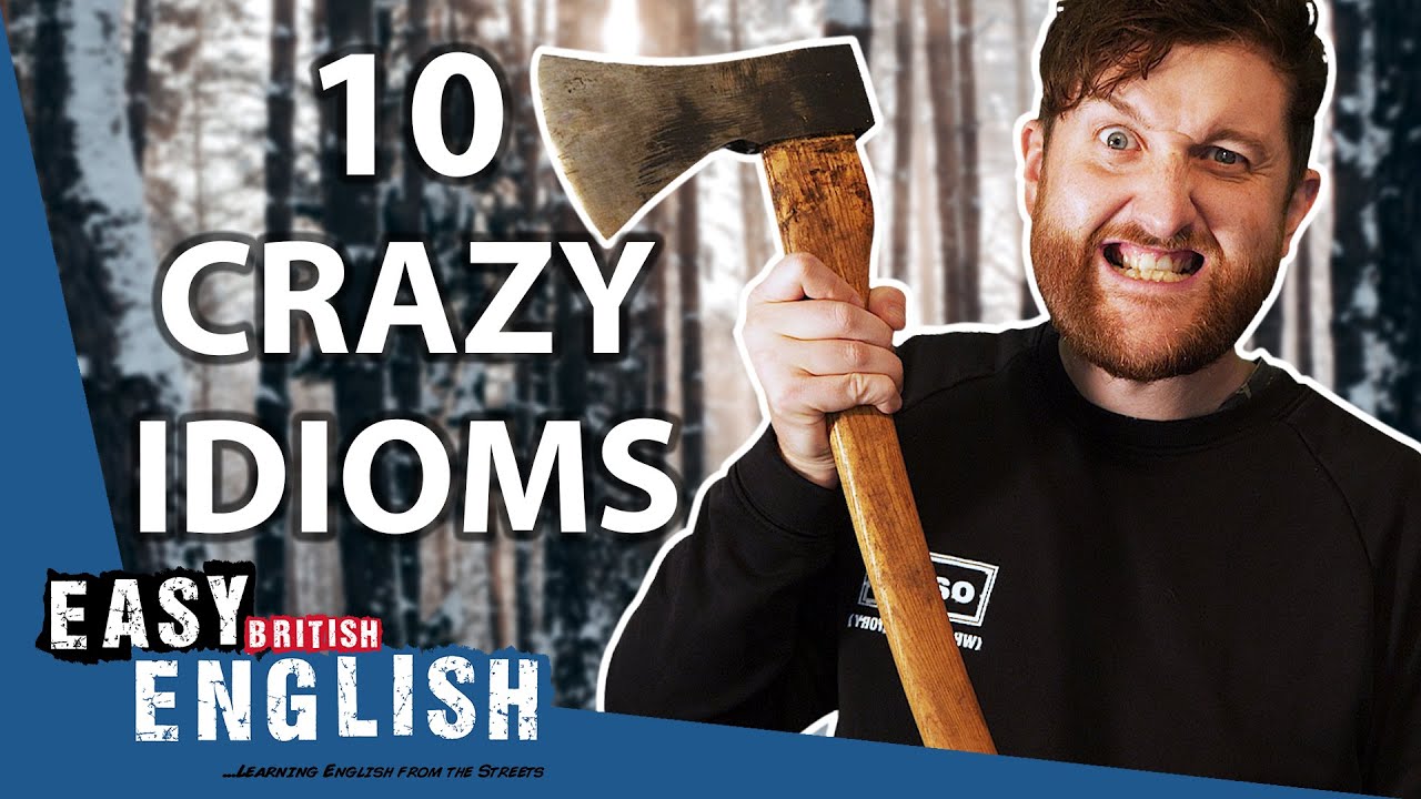 10 CRAZY English IDIOMS | Easy English 137