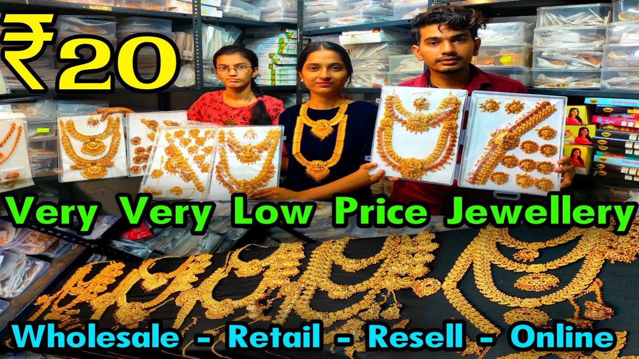Very Very Low Price Jewellery, Cheap Best Jewellery, Sowcarpet Jewellery Market,Wholesale, Retail