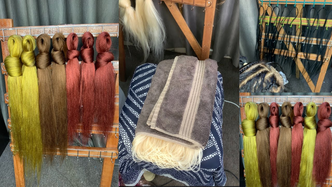 How to prep braiding hair extensions for the perfect braids| Saves time too