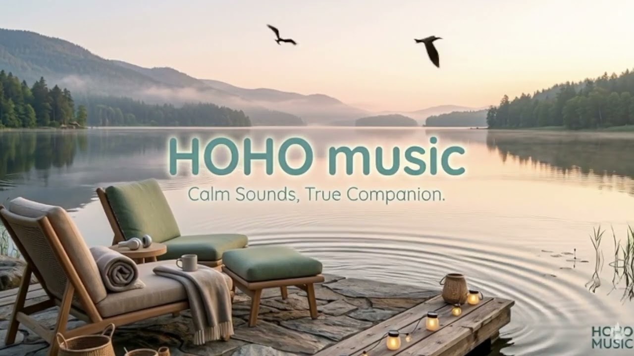 Relaxing Piano by the Lake | Luxury Calm for Overthinking, Stress Relief & Sleep