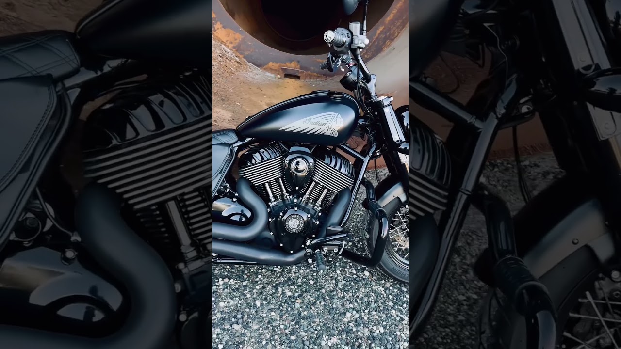 Own the road. #ChiefBobberDarkHorse #indianmotorcycle