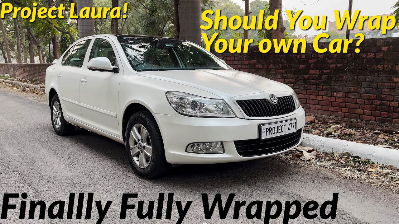 This is what a Satin White Laura Looks Like  Project Laura ep3 WRAPPED