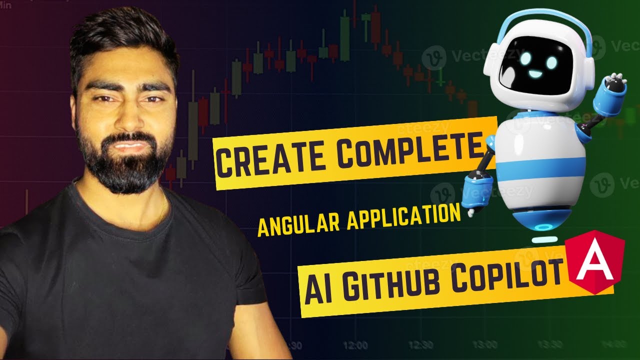 Создание полноценного веб-сайта на Angular с использованием Github Copilot и исправление ошибок |...