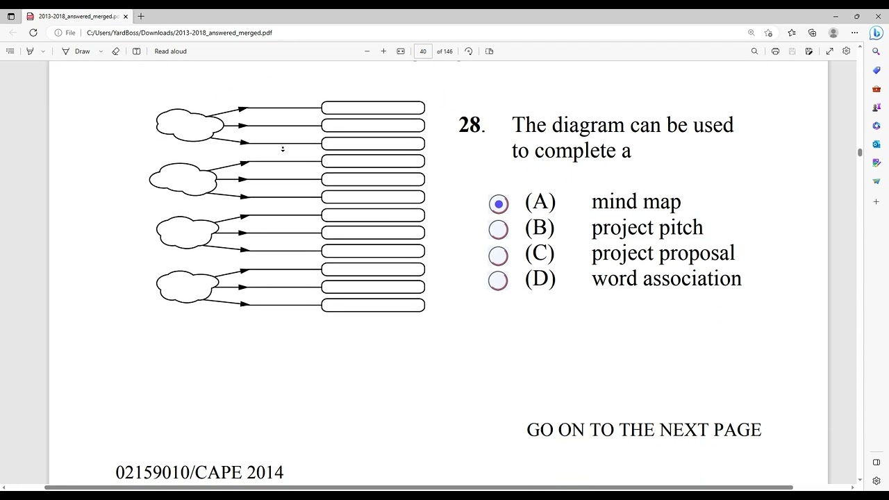 Cape Digital Media Unit 1 Paper 1 2013-2018 Solutions