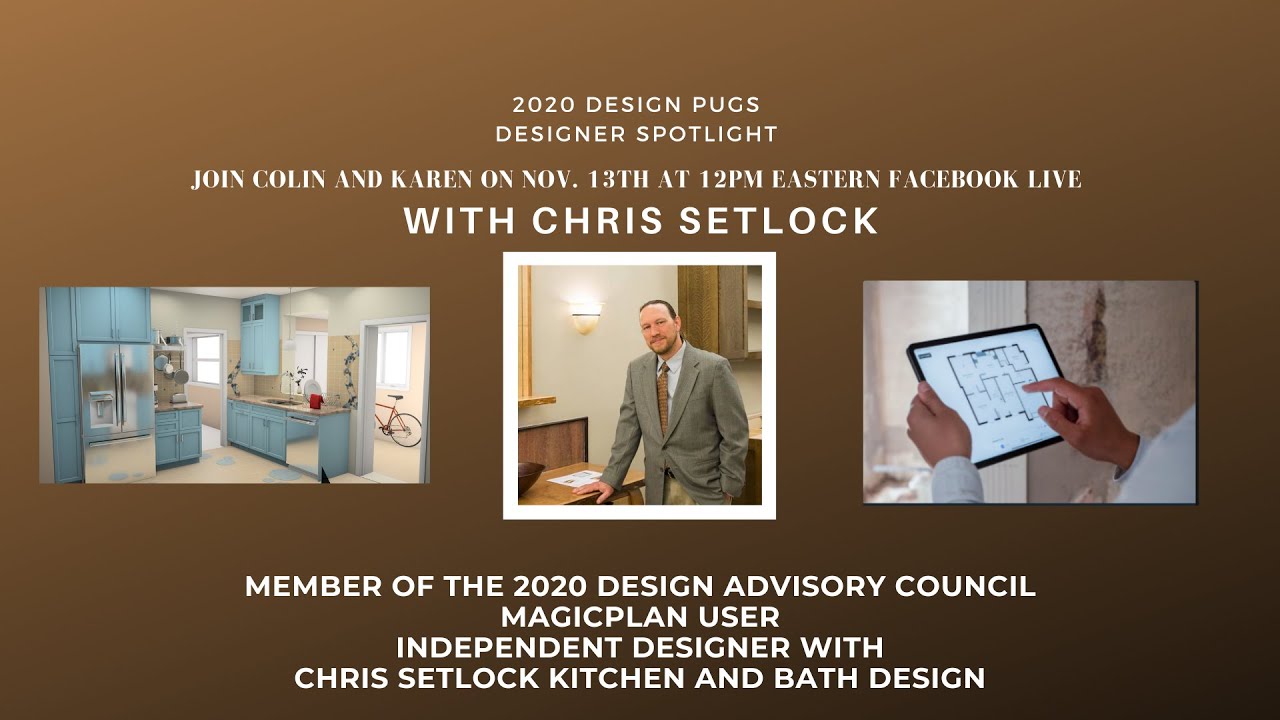 Designer Spotlight in the 2020 Design PUG on Facebook 11/13/2020 Featuring Chris Setlock