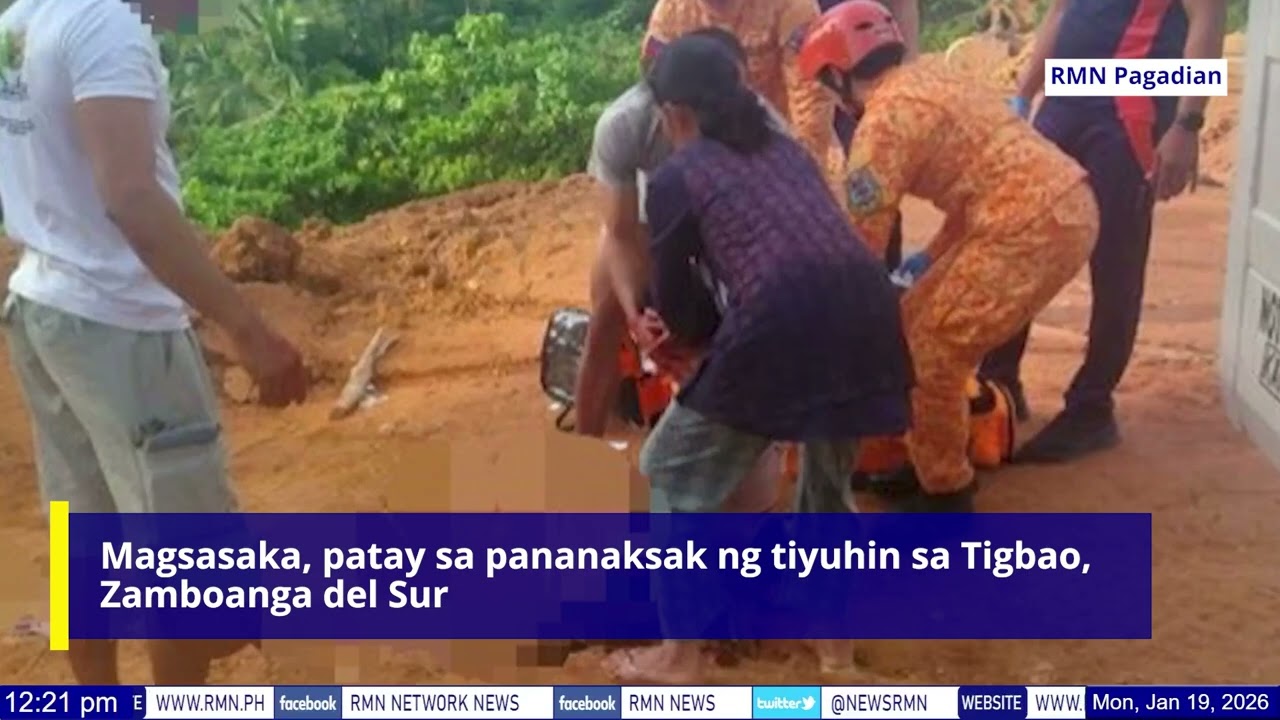 Magsasaka, patay sa pananaksak ng tiyuhin sa Tigbao, Zamboanga del Sur