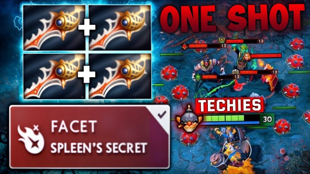 x4 Divine Rapier Techies 🔥🔥🔥+200% More Damage Blast 41 Kills | Dota 2 Gameplay